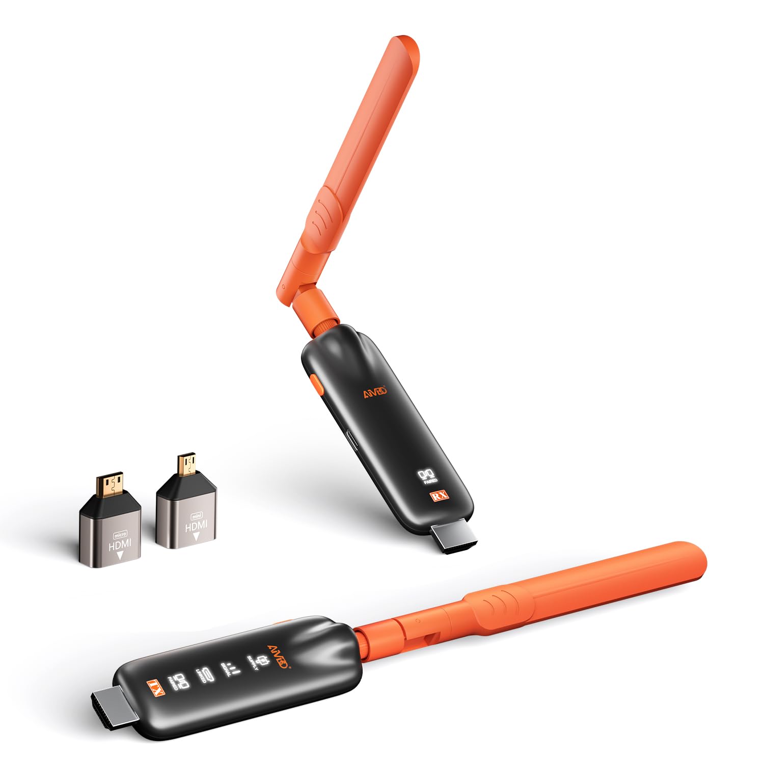 Amazon.co.jp: AIMIBO ワイヤレス HDMI 送受信機「2026新登場 LED